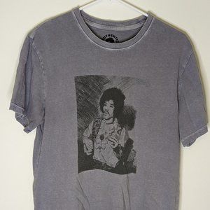 Lucky Brand Purple Jimi Hendrix Tee